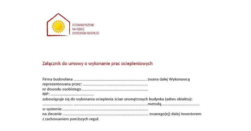 Aspekty techniczne ocieplenia