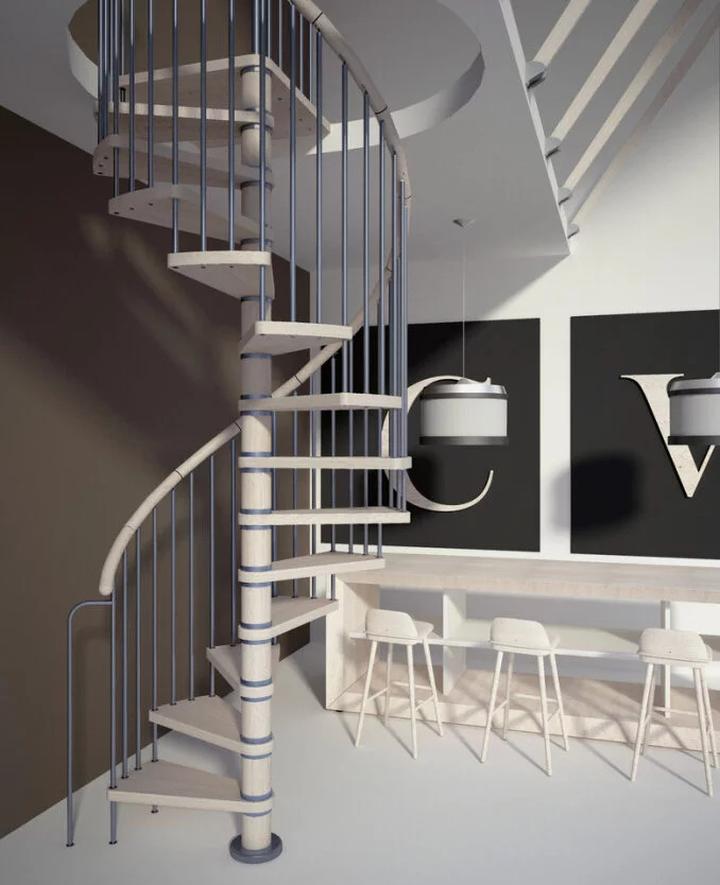 Styl skandynawski schody