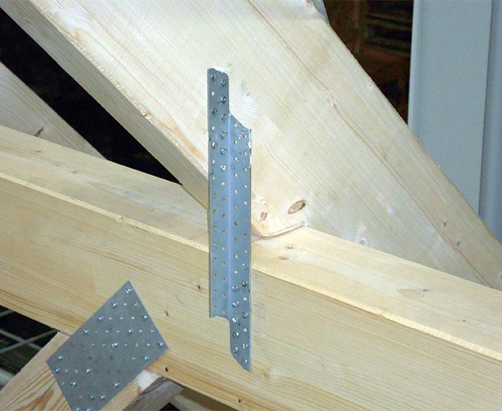 Rodzaje łączników do krokwi